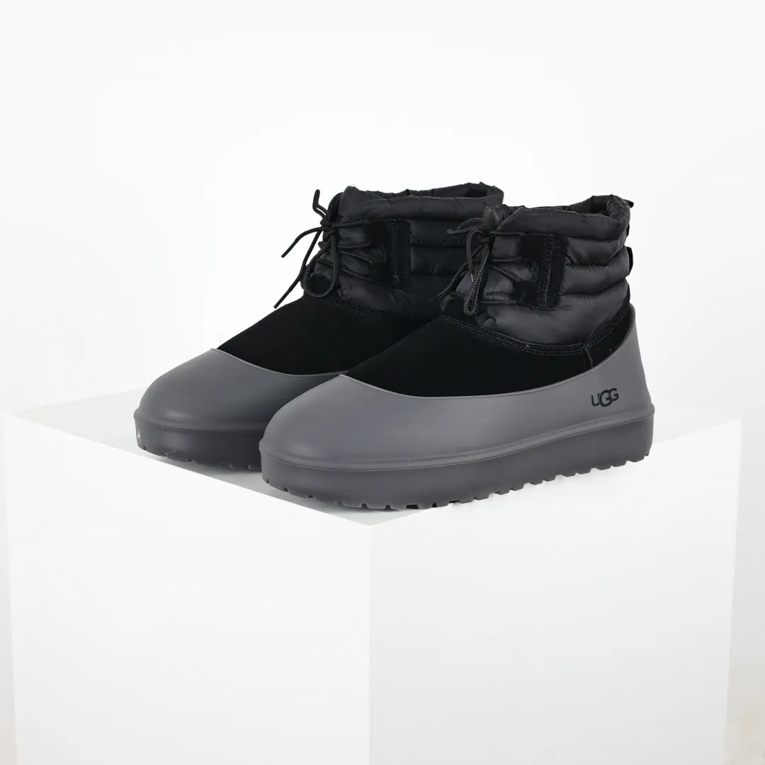Pick up locally 💰780 Core recommendation Good price Platform foreign trade exclusive quality Men's and women's shoes UGG Mini Lace-Up Weather dual-purpose detachable winter neutral snow boots 1120849 High-end foreign trade mixed M Overseas shopping purchasing exclusive for high-end retail Combination midsole is lightweight and non-slip Real sheep fur integrated Size: 35 36 37 38 39 40 41 42 43 44 45 46